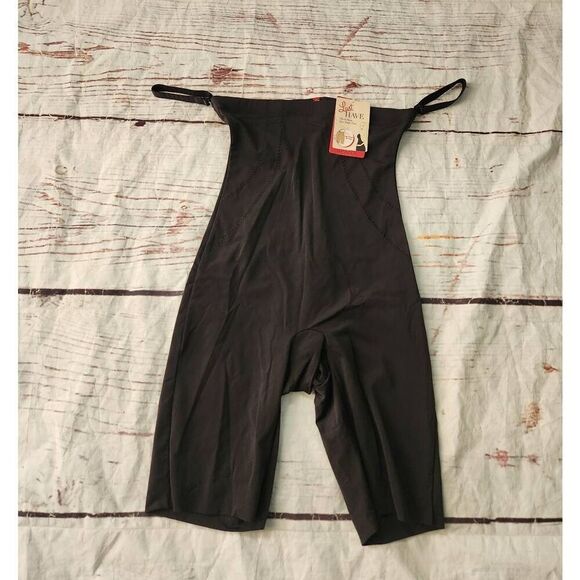 Spanx Lust Have High Waisted Mid Thigh Shaper Size Large NWT - Picture 2 of 5